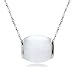 Sephla 925 Sterling Silver Luckly Moonstone Pendant Necklace