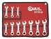 Genius Tools (GW-7610M) 10 Piece Metric Stubby Combination Ratcheting Wrench Set