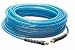 Coilhose Pneumatics PFE41004T 1/4 X 100' Polyurethane Flexeel Air Hose Assembly w/Reusable Fittings and Strain Relief