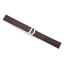 Brown Genuine Lizard Strap 15mm