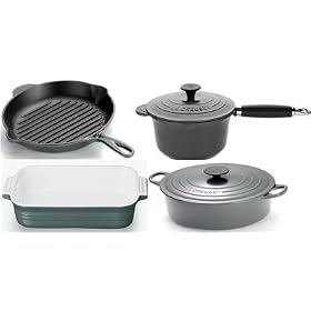 Le Creuset 4 Piece Set, Granite