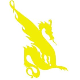 Tribal Dragon Decal Sticker