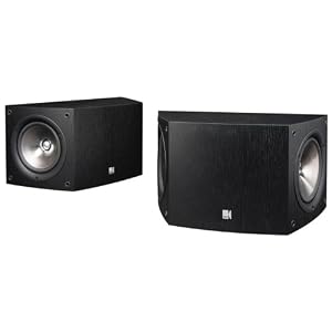 KEF iQ8DS 2-Way Dipole Surround Speakers (Black Ash)