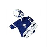 Indianapolis Colts Youth NFL Team Helmet and Uniform Set by Franklin Sports Small