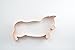 Begging Corgi Dog Cookie Cutter 5 Inch Handcrafted Copper in USA by The Fussy Pup