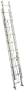 Werner D1228-2 225-Pound Duty Rating Aluminum Flat D-Rung Extension Ladder, 28-Foot