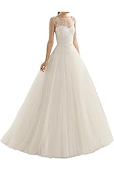 Tulle Illusion Lace Sweetheart Wedding Dress 