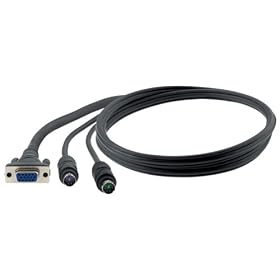 Belkin Components 10ft All In One PS2 KVM Cable Pro Series for Omniview - Retailpkg by Belkin
