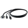 Belkin Components 10ft All In One PS2 KVM Cable Pro Series for Omniview - Retailpkg