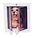 Extra Large Plexidor Pet Door / Dog Door for Doors (White)