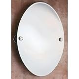Smedbo Villa Oval Beveled Edge Mirror 19
