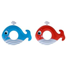 Click here to buy Intex Inflatable Baby Whale Ring Pool Toys Sold in packs of 36.