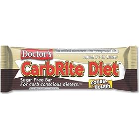 DRS CARBRITE DIET BAR, Sugar-Free, Carb-Conscious Snack Bar, 2oz lemon meringue (bakes 12)