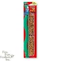 LM Animal Farms Parakeet Treat Stick (Orange Citrus, 2 Count, 4-1/2 oz.)