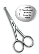 Princess Care Solo SS Straight Tip Nose and Ears Safety Scissors