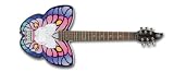 Daisy Rock Butterfly Short Scale Guitar Left-Handed, Fantasy