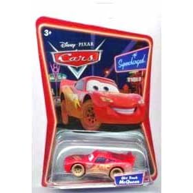 Disney Pixar Cars Dirt Track Mcqueen 1:55 Scale Die Cast Car by Disney