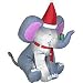 Gemmy Trim A Home Elephant Santa 6 Ft Christmas Inflatable