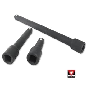 Click here to buy 3 Pc Neiko 1 2 Dr Air Impact Extension Bar by Neiko Tools.