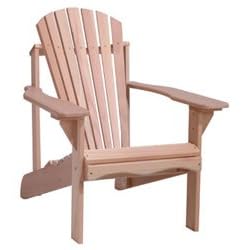 Eucalyptus Adirondack Chair by Whittier Wood Products