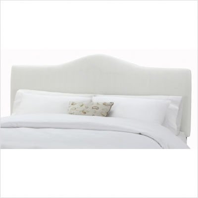 Arc Headboard in Bokhara White Size: Full