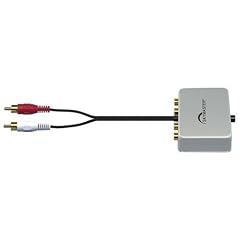Skymaster 2-Wege Audio Umschalter (2x Cinch-Stecker, 4x Cinch-Kupplung / 3,5mm Klinkenstecker, 2x Cinch-Stecker)