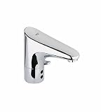 Grohe 36 211 000 Europlus E Touch-Free Centerset With Temp Control Faucet, Chrome