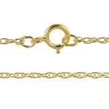 14k Gold Filled - Chain Necklace With Clasp - Rope Chain - 18 in : Pack of 1