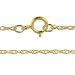 Kitchen & Housewares : 14k Gold Filled - Chain Necklace With Clasp - Rope Chain - 18 in : Pack of 1