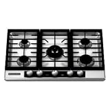 KitchenAid KFGU706VSS 30 Gas Cooktop – Stainless Steel