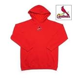 Saint Louis Cardinals MLB Youth JV Hooded Sweatshirt by Antigua (Dark Red)