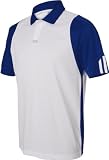 Adidas Golf Men's ClimaLite White Bases Colorblock Polo. A77