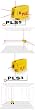 Pacific Laser System PLS3 Laser Tool with Nylon Carrying Case
