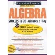 Algebra Success in 20 Minutes a Day, 3rd Edition (Skill Builders) by  LearningExpress Editors