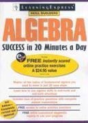 Algebra Success in 20 Minutes a Day
