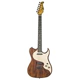AXL Badwater Eldorado Electric Guitar, Brown