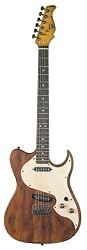 AXL Badwater Eldorado Electric Guitar, Brown