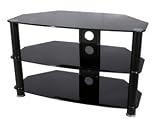 Vivanco B600B 600mm Wide Brisa AV Furniture - Black