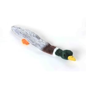 Multipet 18-Inch Migrators-Empty Nesters Mallard Dog Toy with Squeakers without Stuffing by Multipet