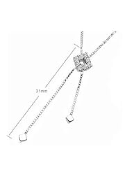 Unique I - Diamond And 18K White Gold Pendant
