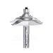 Amana Tool 49556 Handrail and Table Edge Ogee and Bead Style 2-Flute Carbide Tipped Router Bit, 1/2-Inch Shank