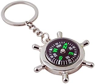 Etiger® Fashion Creative Stylish Alloy Stereo Abacus Key Ring Chain Silver Cute Key Chain Versatile Metal