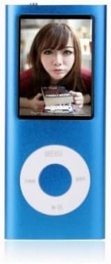 2GB 1.8''LCD Screen MP4/MP3 Player Media/Music/Audio Player with FM Radio-Blue
