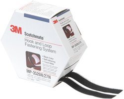 3M?  Scotchmate?  Hook and Loop Fastening System MP3526N/MP3527N Black, 1 Inch by 5 Yard