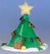 4" Christmas Shimmer Lights Festive LED Tree Ornament