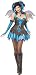 Twilight Fairy Sexy Holiday Party Costume (Turquoise/Black;X-Large)
