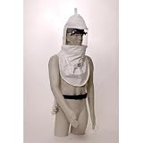 Series Constant Flow Respiratory System With Tychem QC Double Bib Hood System With Ratchet Suspension For Use With Compressed Air