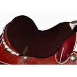 Fleece Western Saddle SEAT SAVER - Brown