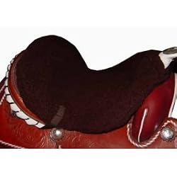 Fleece Western Saddle SEAT SAVER - Brown [Misc.]