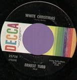 WHITE CHRISTMAS 7" (45) US DECCA 0 B/W BLUE CHRISTMAS (25758)